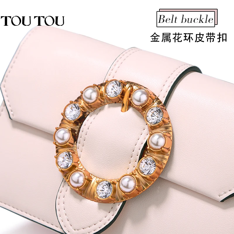 TT062 женская брендовая сумка через плечо из искусственной кожи с отделкой