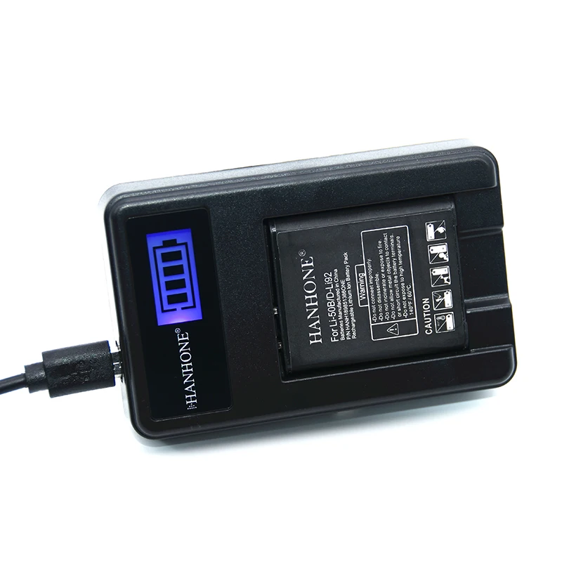 4 шт. 1900 мАч Li 50B D LI92 батарея для камеры + ЖК Зарядное устройство USB Olympus Mju 1020 SP 800UZ