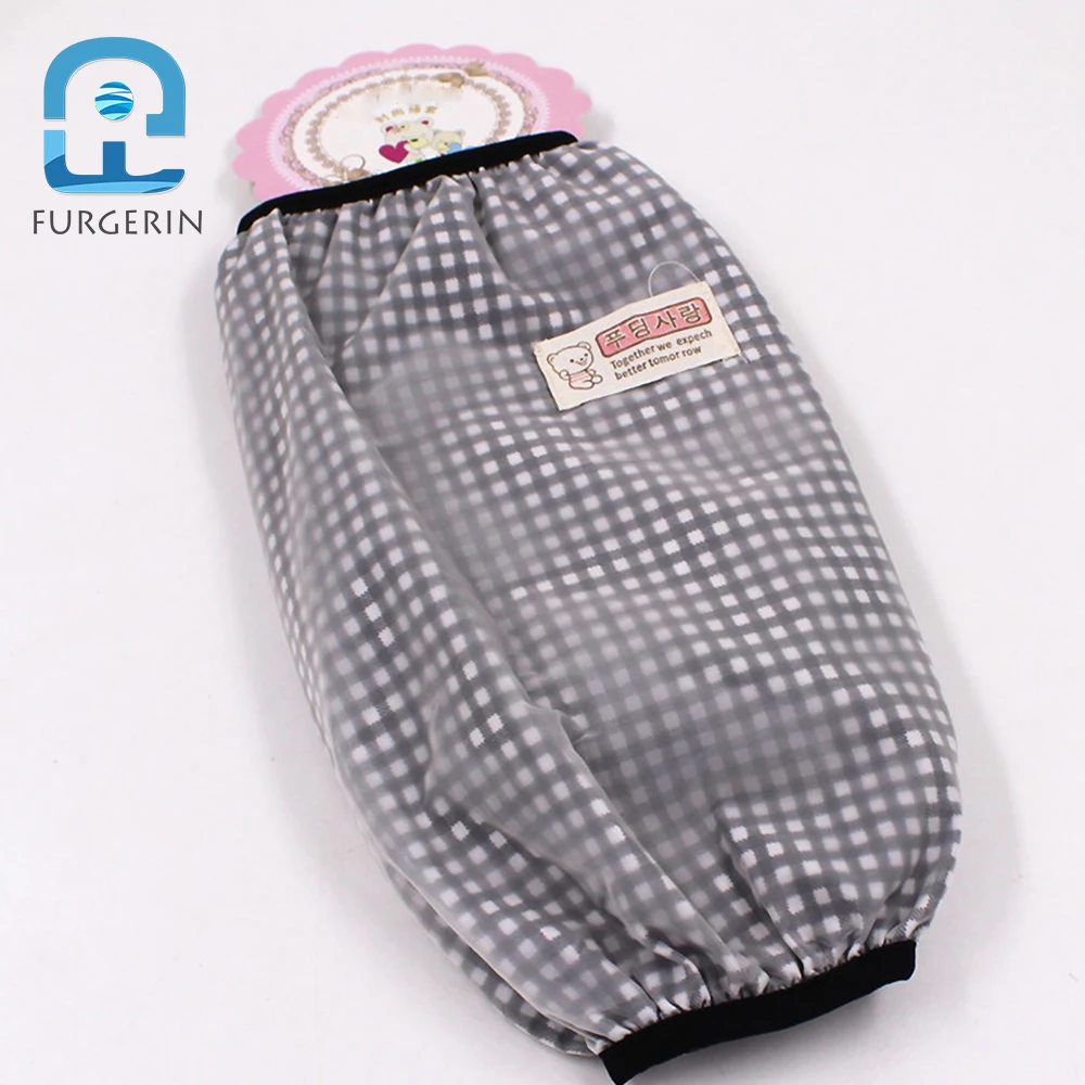 FURGERIN Oversleeve waterproof Dirt proof Checks Oversleeves аксессуары для дома кухня oversleeves двухслойный