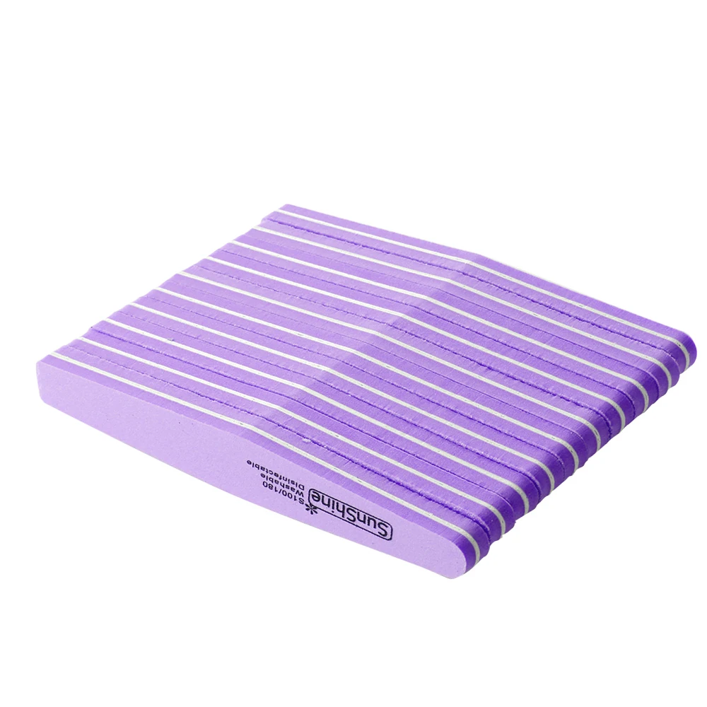 10 шт. пилки для ногтей 100/180 набор полировки и педикюра|10pcs nail file|file 100/180nail file |