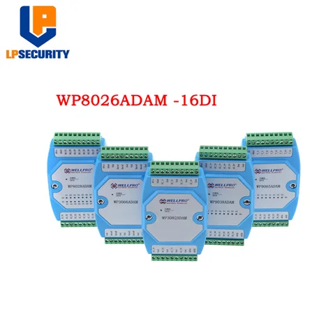 Модуль цифрового ввода, коммутационный модуль, 16 каналов, модуль связи DI MODBUS WP8026ADAM