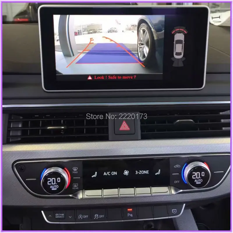 CCD задняя камера в подарок! CAN шина видеоинтерфейс для AUDI A4 2017 с PAS + PDC|camera re|cameras