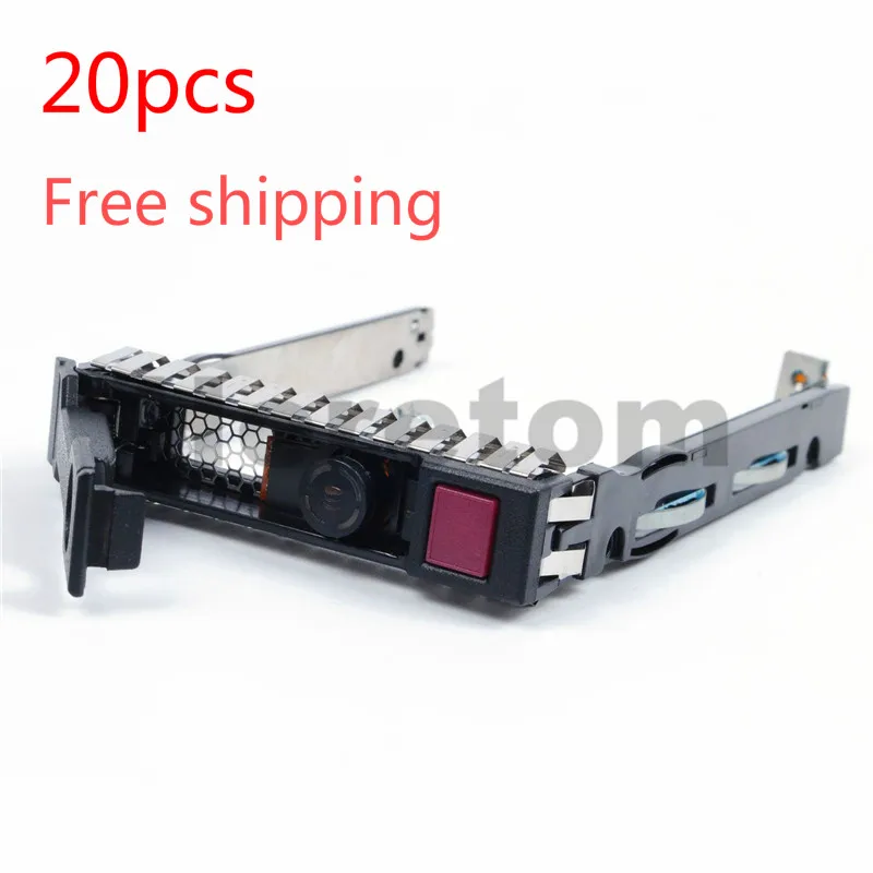 

20pcs 2.5" SAS/SATA Hot-Swap HDD Tray Caddy Bracket For HP G8 Gen8 Gen9 G9 DL380 DL360 DL160 DL385 Caddy Bracket 651687-001