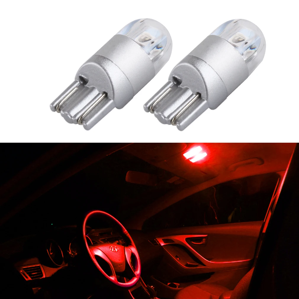Автомобильные светодиодсветодиодный лампы T10 W5W 2 шт. чипы 3030 194 168 501 подсветка