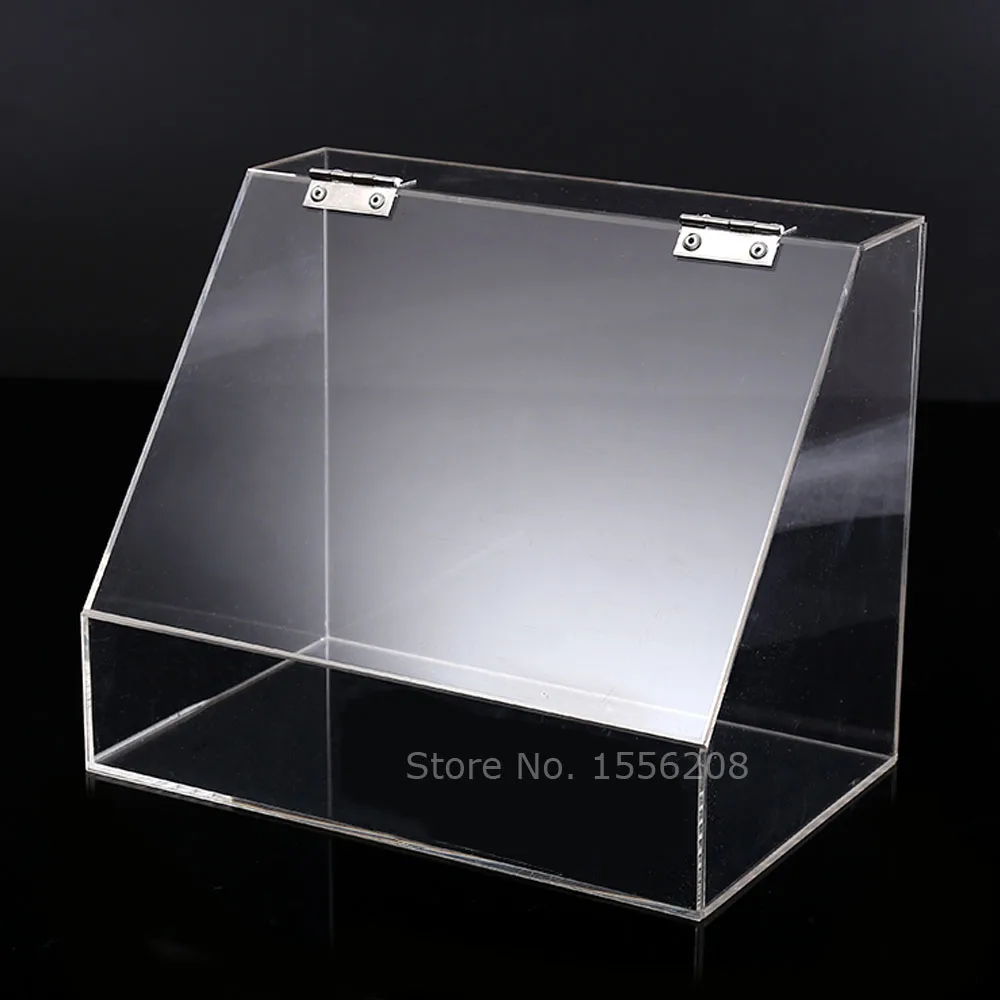 Stylish Acrylic Cosmetics Makeup And Jewelry Storage Case Space- Saving Display For Lipstick Nail Polish Brushes Collection