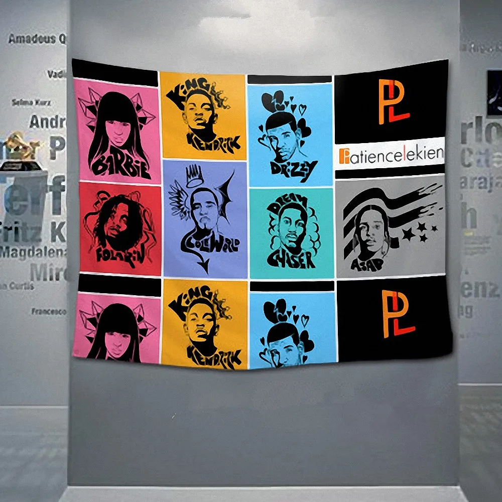 Ретро Группа логотип баннер флаг в стиле хип-хоп джазовой \ регги рок тяжелый