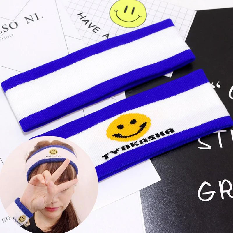 Женская спортивная повязка на голову для занятий спортом йогой и бегом - купить