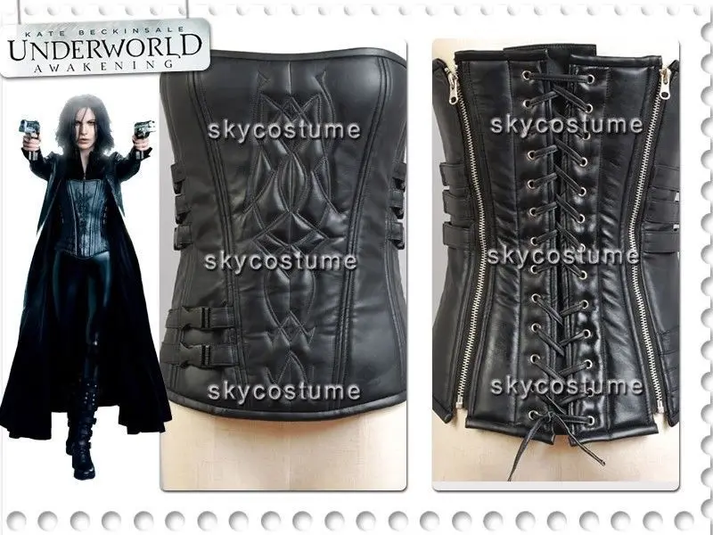 Костюм из фильма Underworld 4 костюм для Хэллоуина пробуждение косплей женский черный