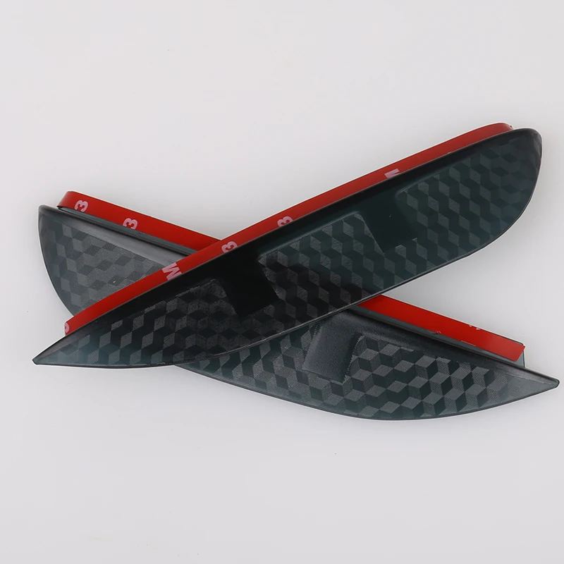 2016 автомобильный Стайлинг углеродное зеркало заднего вида лезвия для дождя