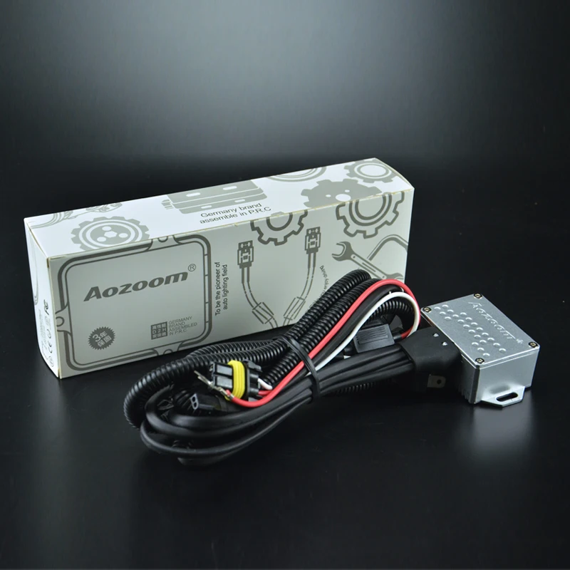 2017 Aozoom Высокое качество H4 усилитель фар кабель провод разъем|connector wire|connector 2connector