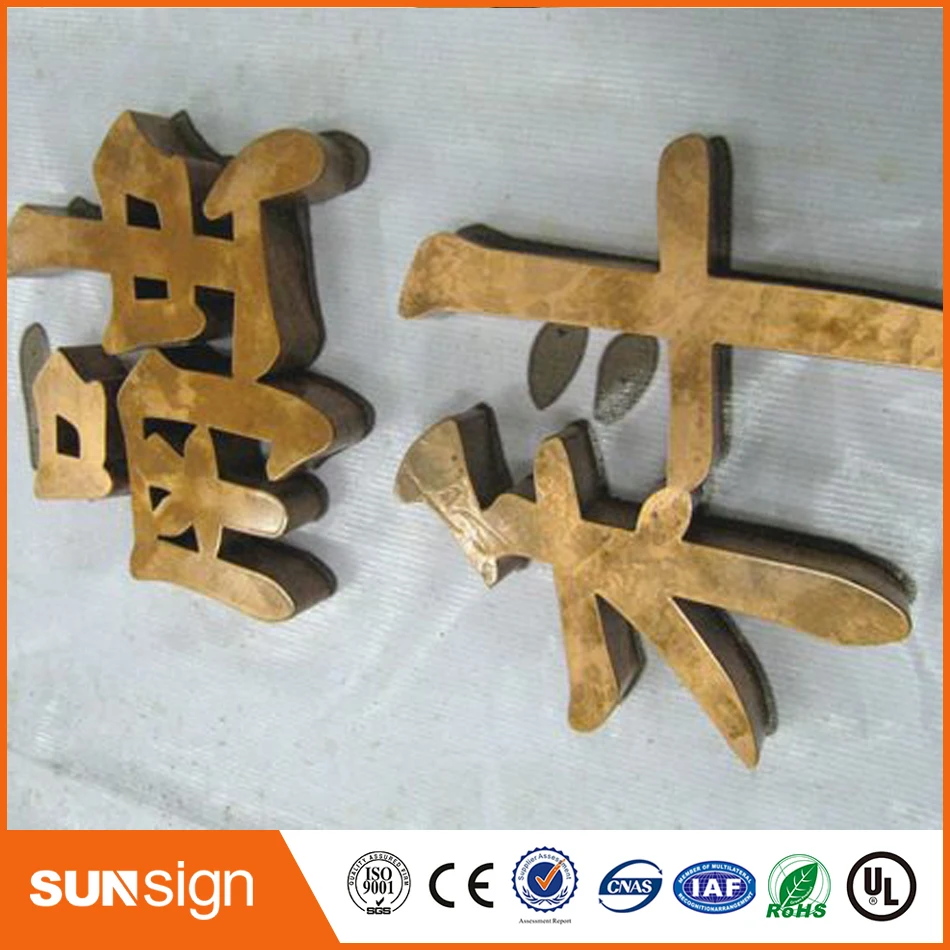 3d stainless steel signage led channel letter sign | Электронные компоненты и принадлежности