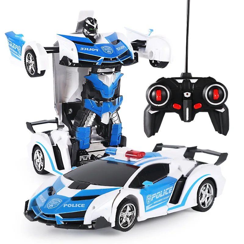 

Мини Радиоуправляемый автомобиль с дистанционным управлением, игрушечный робот-трансформер, автомобиль, детские автомобили на батарейках