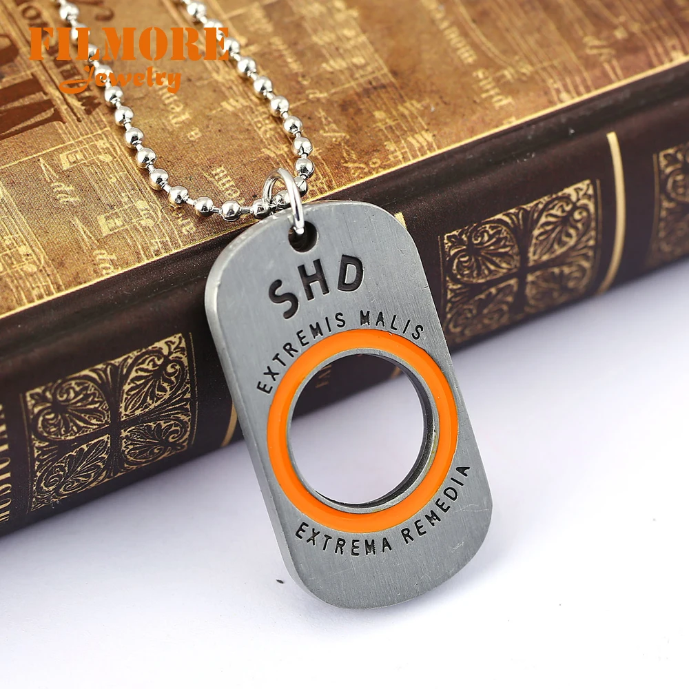 Filmore игры ювелирные изделия Тома Клэнси ожерелье Отдел SHD кулон 2018 дружбы для