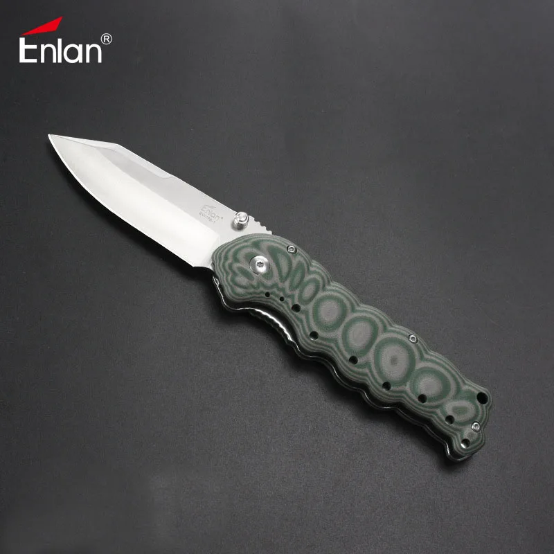 Складной нож Enlan EW078 8Cr13Mov Blade G10 тактический Клинок для выживания на природе