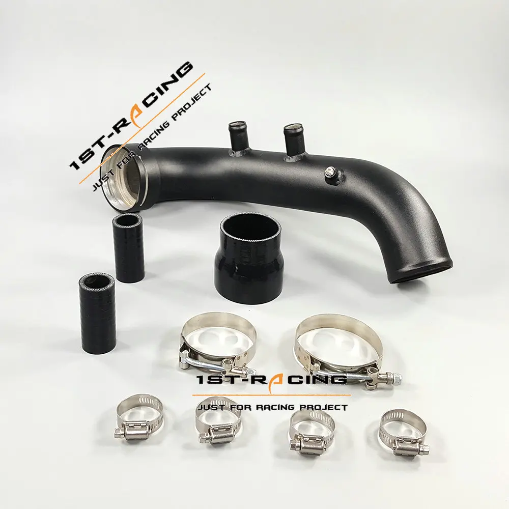 Воздухозаборная турбо труба и черная фотография для BMW N54 E88 E90 E92 135i 335i 08 10|Привод