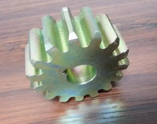 Galvanized Steel gear pinion for sliding gate motor 15 teeth pinion for KMP101 102 202