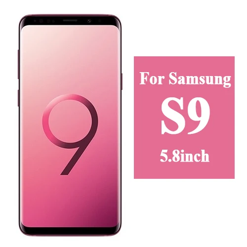 For samsung S9 3D Защитное стекло для samsung galaxy s9 plus glas s8 9 s s9plus S 8 9 протектор экрана s8plus 8s лист Бронированная пленка закаленное - Цвет: For samsung S9