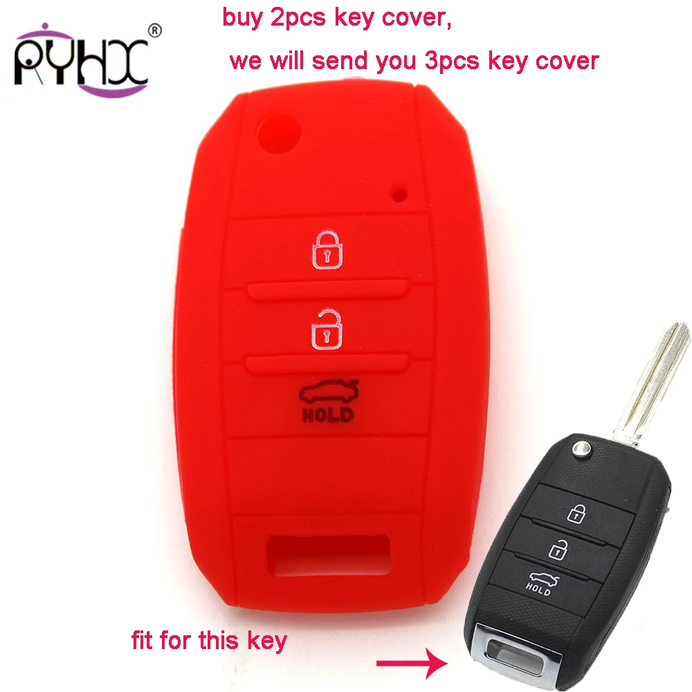 Купить 2 отправить один силиконовый чехол для ключей от машины крышка Kia Sportage Cerato