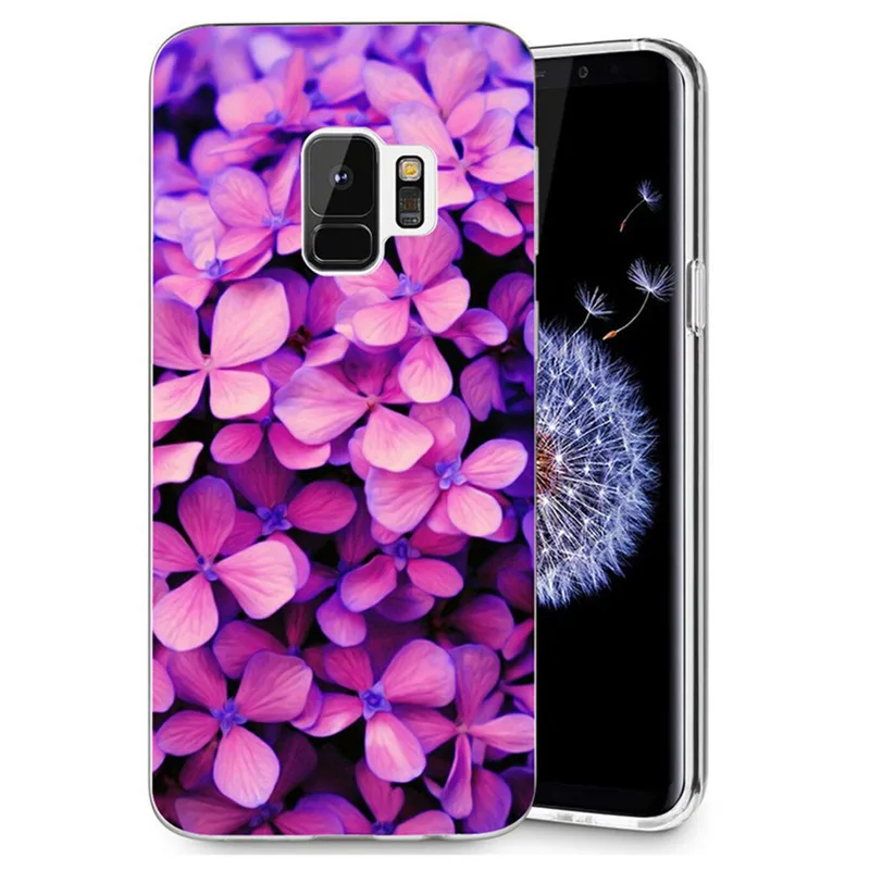 Для samsung Galaxy S3 S9 S9Plus S8 плюс S7 edge Note 8 термополиуретановый дизайнерский Цветной