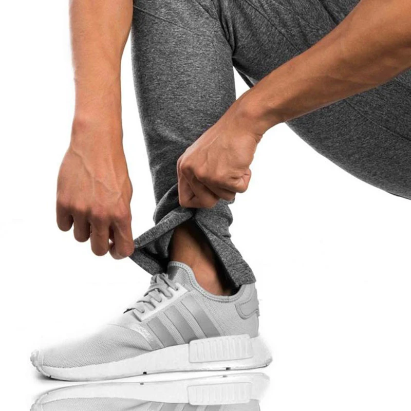 

Mens Zip Joggers Pants Vogue Fashion Casual Fitness Trousers Comfortable Tracksuit Slim Fit Bottoms Sweatpants With Pockets
