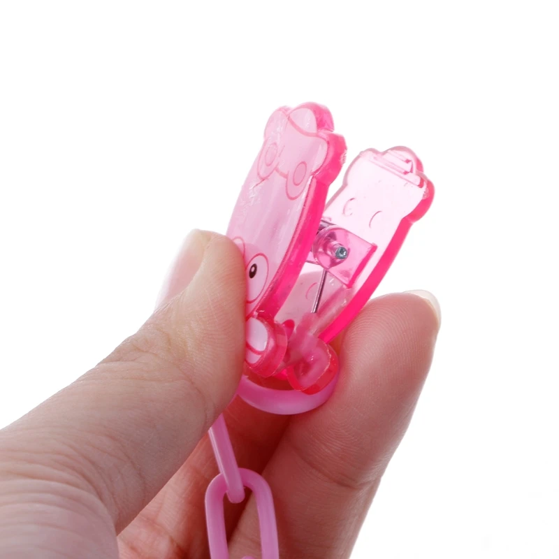 

Animal Cartoon Baby Pacifier Chain Clip Anti Lost Dummy Soother Nipple Holder