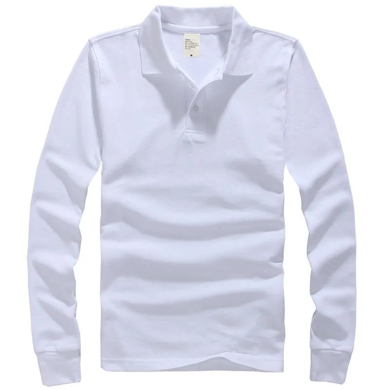 

Polo Shirts Men 2018 Autumn Band Men Polo Shirt Long Sleeve Casual Cotton Camiseta Masculina Oversize Polos Homme Hombre Jerseys