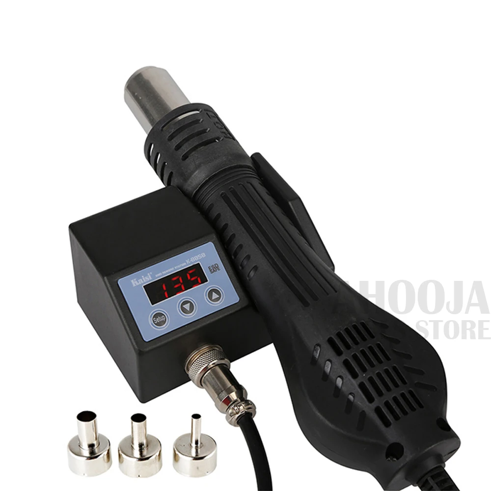 Портативный тепловой мини фен Kaisi паяльная станция BGA 220 В/110 В переносная ручная