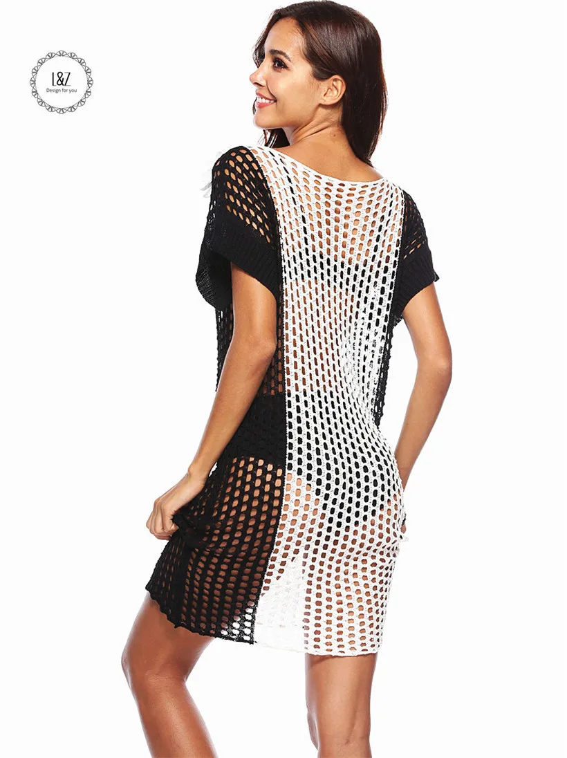 L &amp Z/Новинка 2019 года женское пляжное платье высокого качества женская накидка UPS