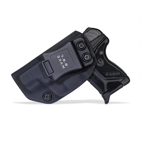 Black For Left B.B.F Make IWB KYDEX кобура на заказ подходит: Ruger LCP II Пистолет Чехол внутри скрытый пояс для переноски пистолетный мешочек с зажимом для ремня - Цвет: Black For Left