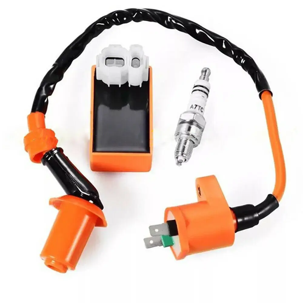 Высокопроизводительных гоночных Мотоциклетная система зажигания катушки + 6 Pin Ac