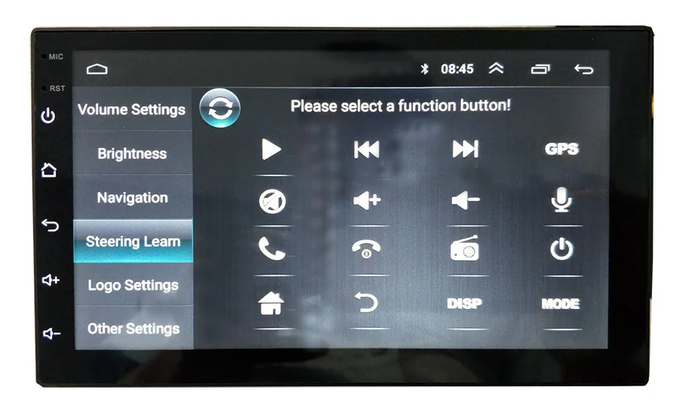 Android os автомобильное радио аудио стерео FM 2 din DVD 1024*600 gps навигатор Bluetooth интеллектуальная динамическая траектория парковочная камера