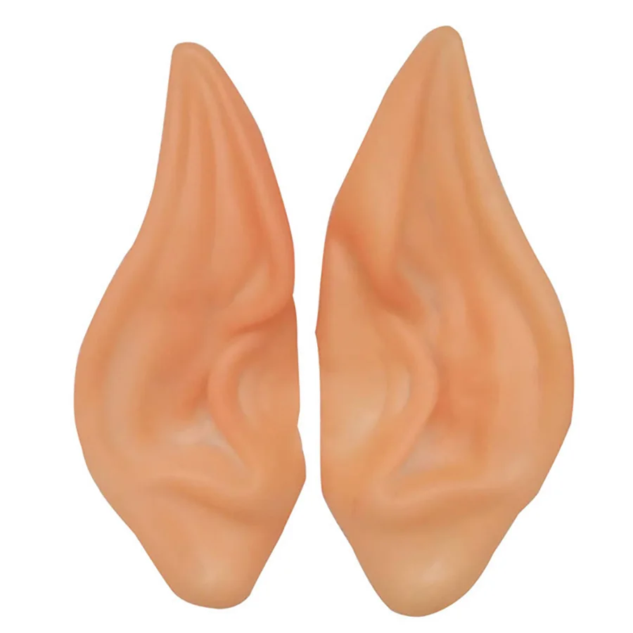 Латексная фея пикси эльфийские уши косплей аксессуары Хэллоуин вечерние мягкие