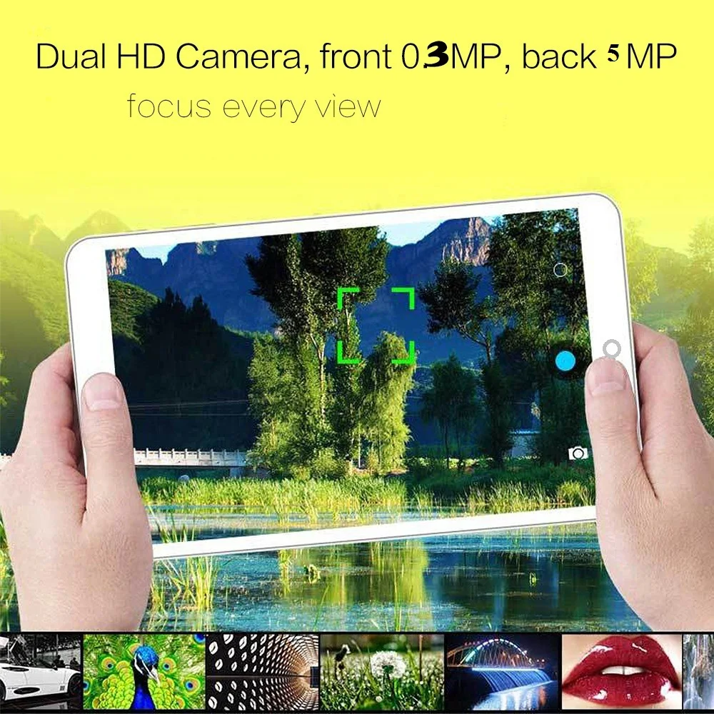 8 дюймов Android планшетный ПК Usb wifi Intel Cpu HDMI ips четырехъядерный 32 Гб TF карта 5Мп камера