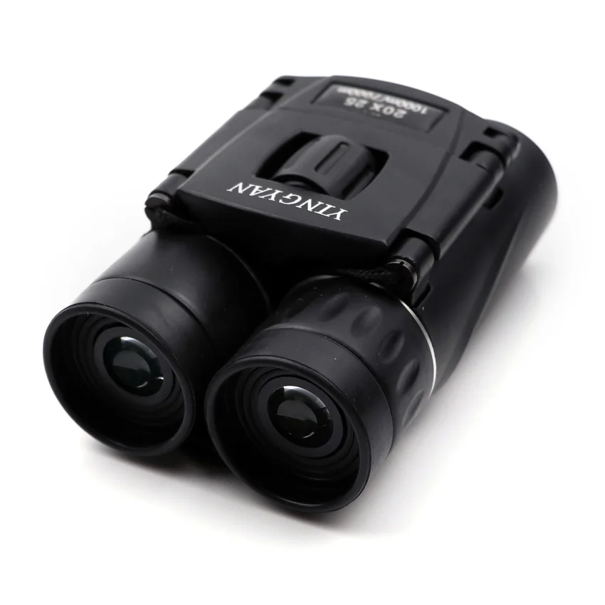 YINGYAN портативный бинокулярный Мини HD оптический телескоп Zoomable 20X25 черный