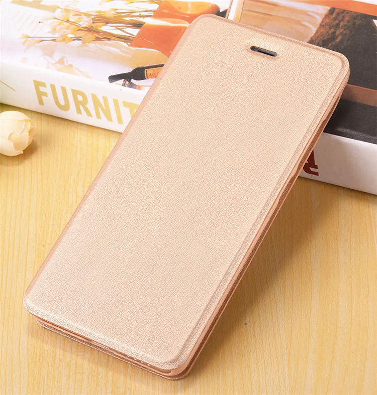 Новый роскошный умный флип чехол из искусственной кожи для Xiaomi Redmi 4 Pro с функцией