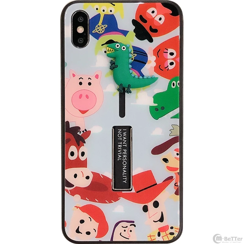 Для iPhone 7/8 plus чехол для телефона с мультяшными монстрами оболочка X/XS Max XR милая