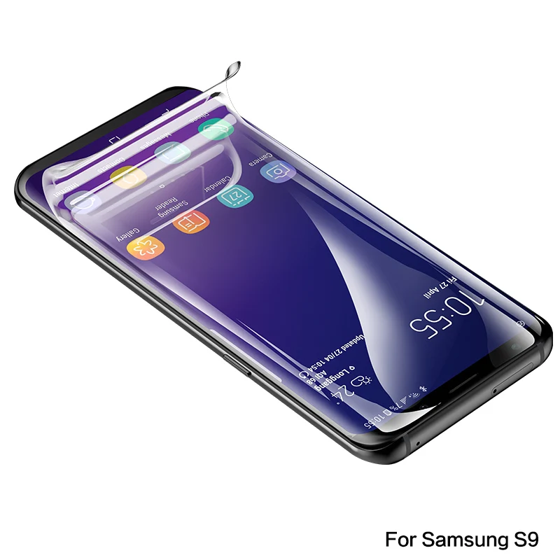For samsung S9 SmartDevil изогнутая полное покрытие Гидрогелевая пленка для samsung Galaxy S9 S9 Plus Простая установка ультра-тонкая пленка для всего тела Защита от царапин - Цвет: For samsung S9