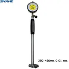 250-450 мм Циферблат калибра отверстия диаметра калибра измерения 0,01 мм 5306-450