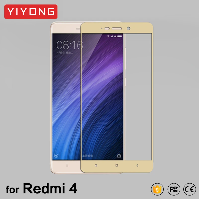 YIYONG полное покрытие экрана стекло для Xiaomi Redmi 4 Pro закаленное Xiomi 4A Защита 4X Стекло |
