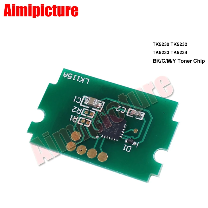 Тонер чип TK5232 для Kyocera p5021can/P5021cdw/m5521can/M5521cdw TK5232K TK5232C TK5232M TK5232Y USA 2 6 K 4 шт./лот|Чип