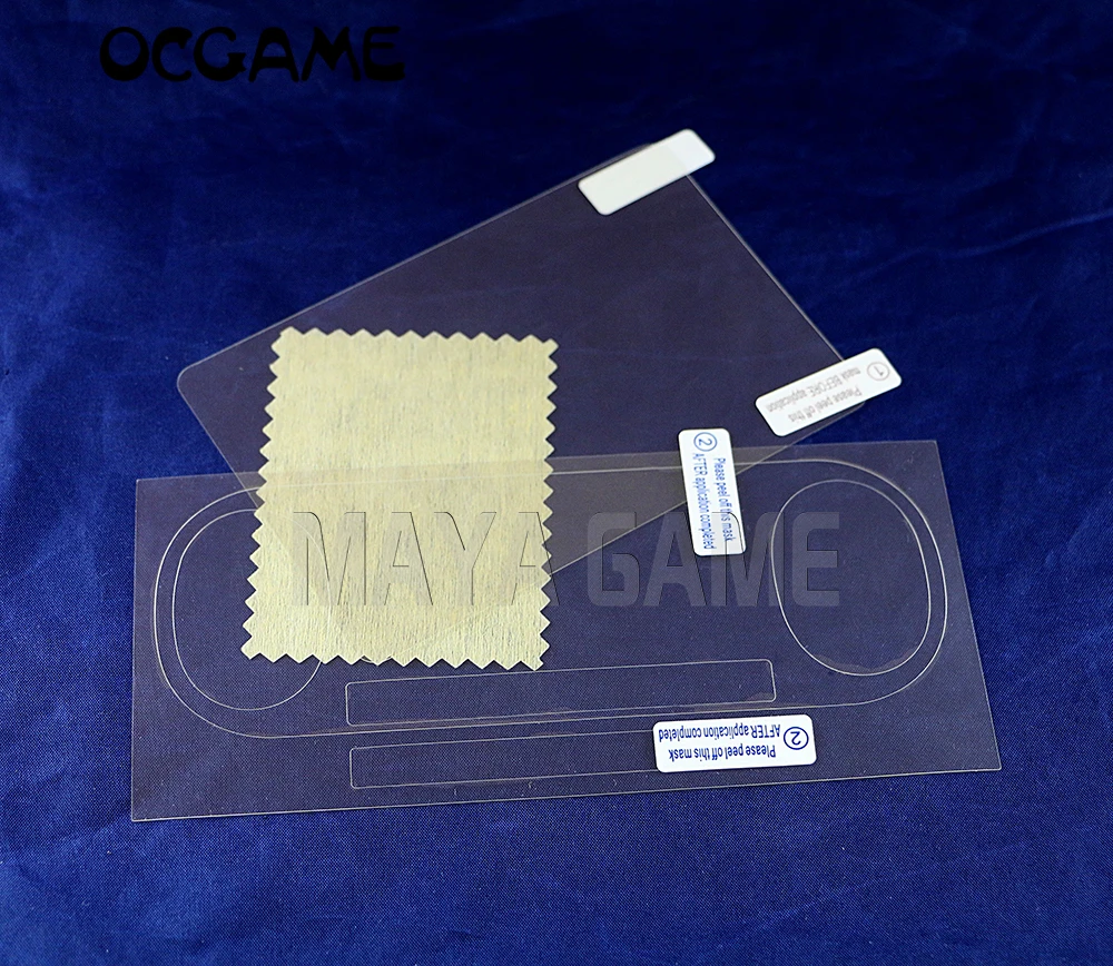 Фото OCGAME прозрачная защитная пленка для передней и задней панели HD psv 2000 Psv ita PS Vita PSV