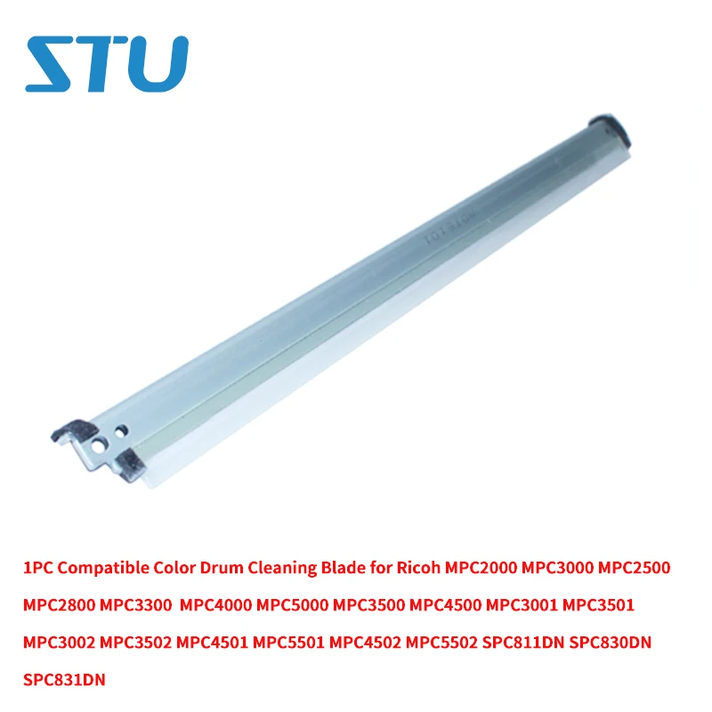 

1PC Compatible Color Drum Cleaning Blade for Ricoh MPC3002 MPC3502 MPC4501 MPC5501 MPC4502 MPC5502 MP C3002 C3502 C4502 C5502