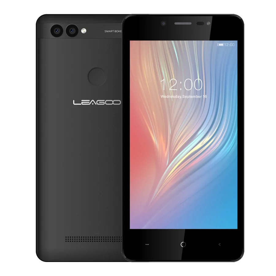 LEAGOO POWER 2 смартфон с 5 дюймовым дисплеем четырёхъядерным процессором MT6580A ОЗУ Гб