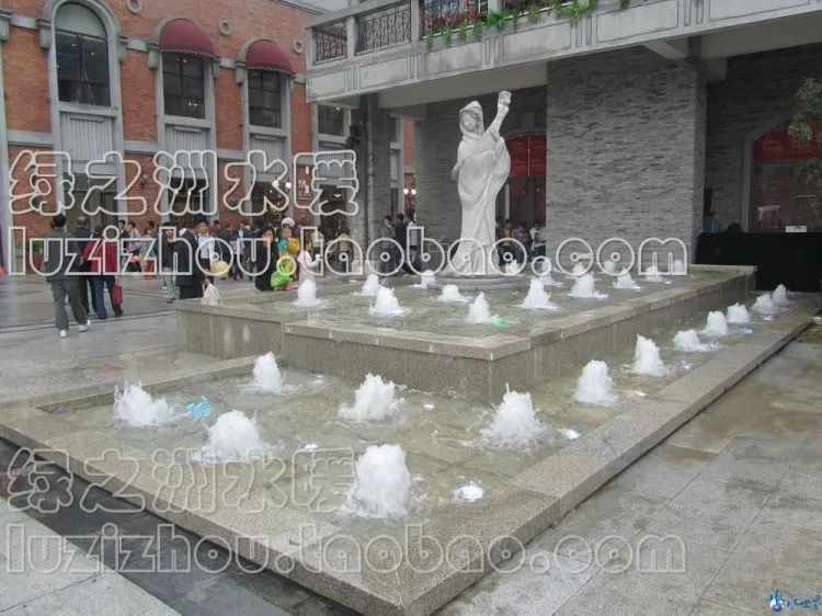 Полностью 2 дюймовые медные пружины пузырьковый бассейн квадратный водный