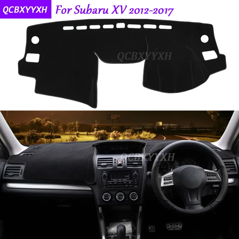 Для Subaru XV 2012- коврик на приборную панель защитный интерьер Photophobism коврик тент подушка для автомобиля Стайлинг авто аксессуары