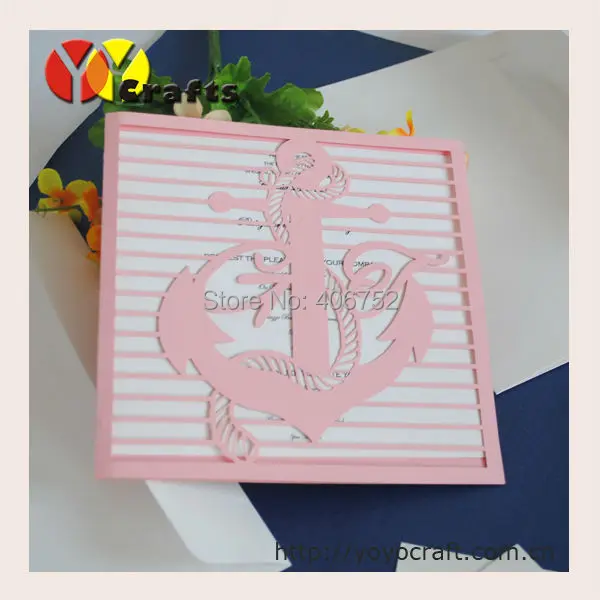 

chinese baby shower favors paper laser cut invitation card