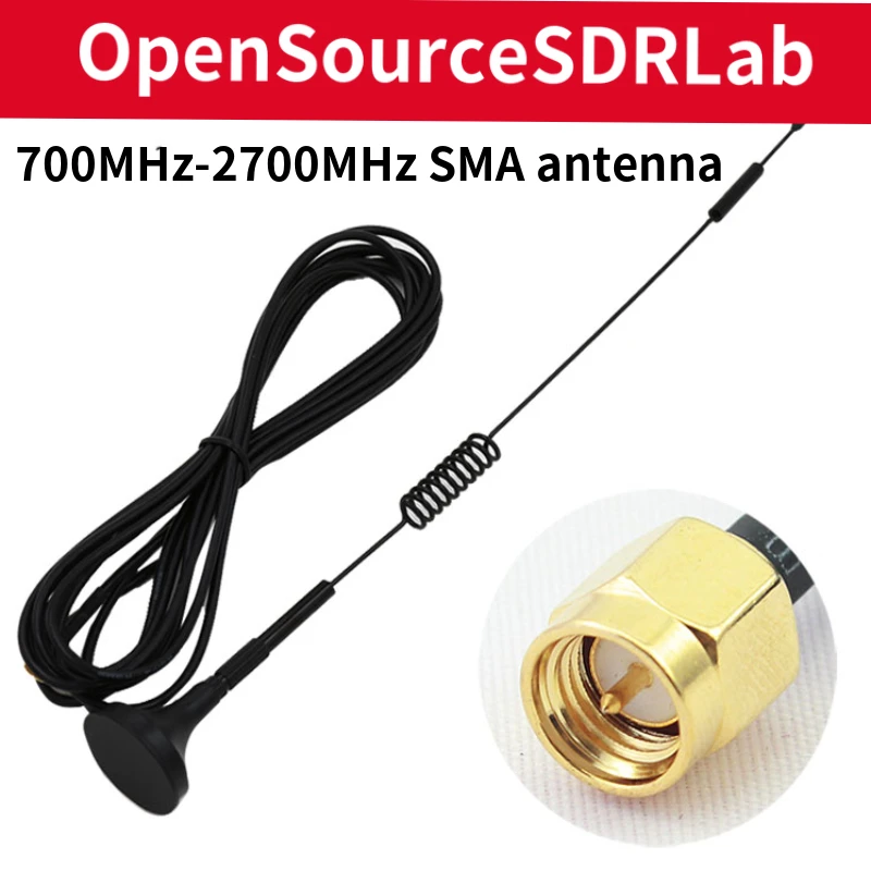 700 МГц 2700 SMA Антенна для HackRF One|Аксессуары демонстрационных стендов| |