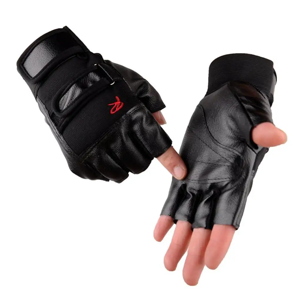 High Strength Weight Lifting Gym Exercise Sport Fitness Sports Leather Gloves | Спорт и развлечения