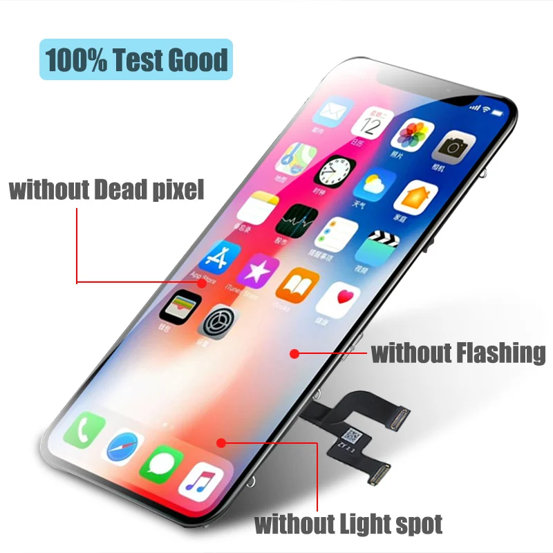 BFOLLOW ЖК дисплей сборки для iPhone XS/X AAA копия экран планшета Замена 10 Бесплатная