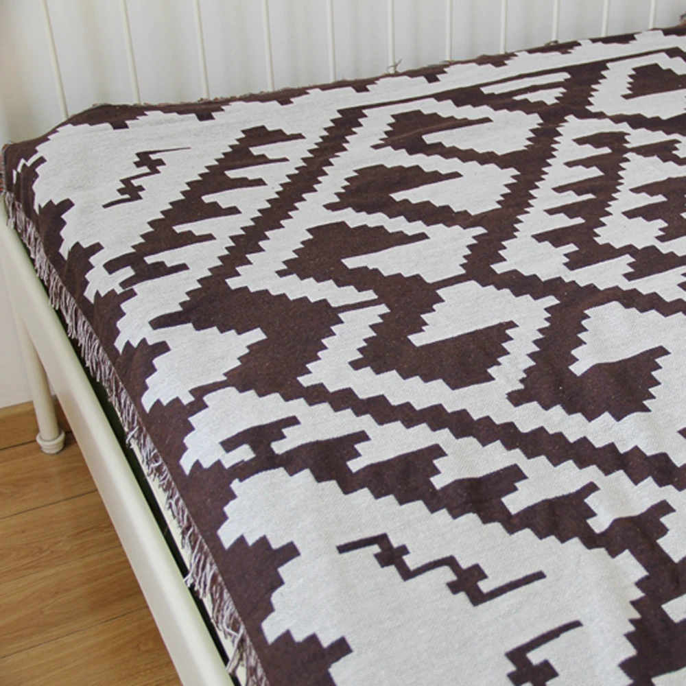 Ковер килим для дивана гостиной спальни ковер окрашенная пряжа диван покрывало